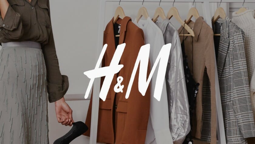 Hello H&M online.