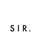 Sir The Label Logotype