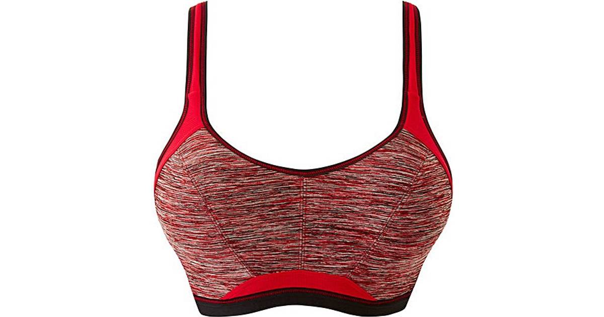 Freya Epic Moulded Crop Top Sports Bra - Cherry Glow - Compare Prices ...