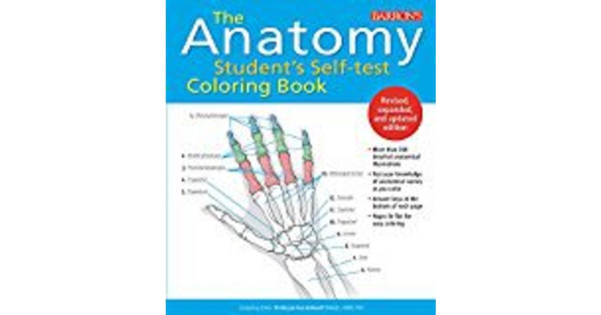 The Anatomy Student's SelfTest Coloring Book • Price