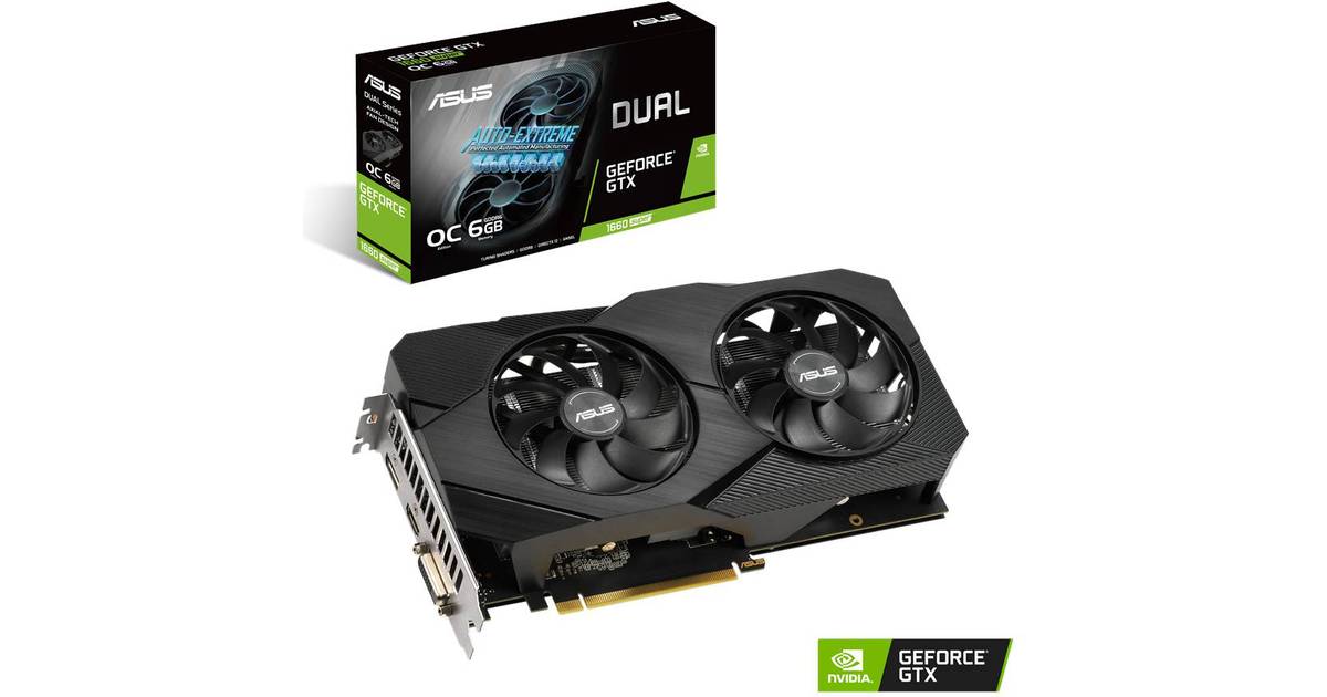 ASUS GeForce GTX 1660 Super EVO OC DP 6GB • Price »