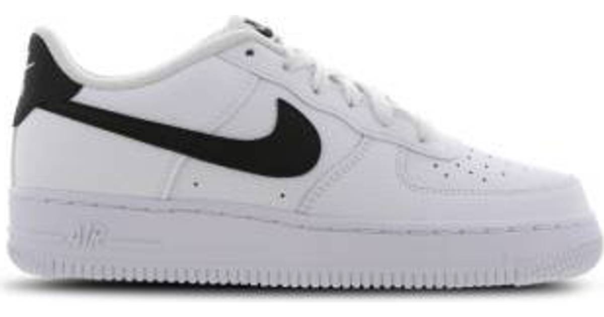 white air force ones gs