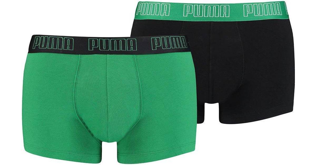 Puma Basic Boxer 2-pack - Amazon Green • See prices