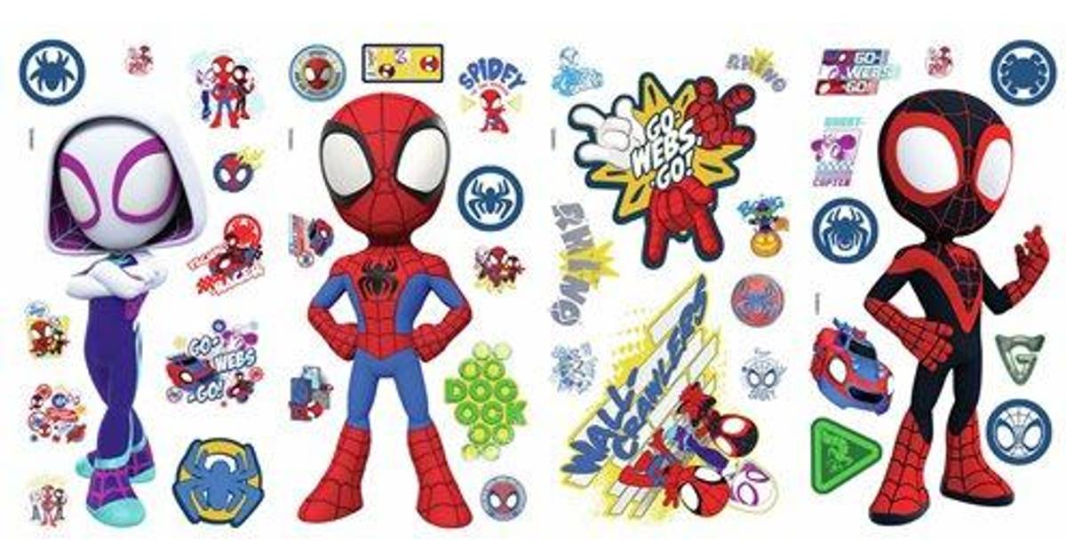 RoomMates Spidey and His Amazing Friends Peel and Stick Wall Decals ...