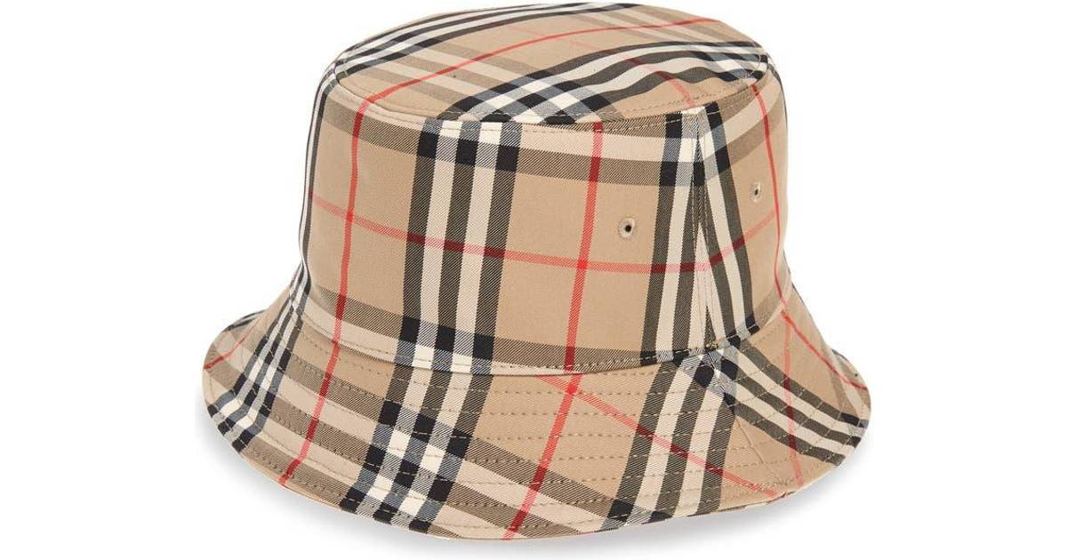 Burberry Heavy Check Bucket Hat - Archive Beige • Price »