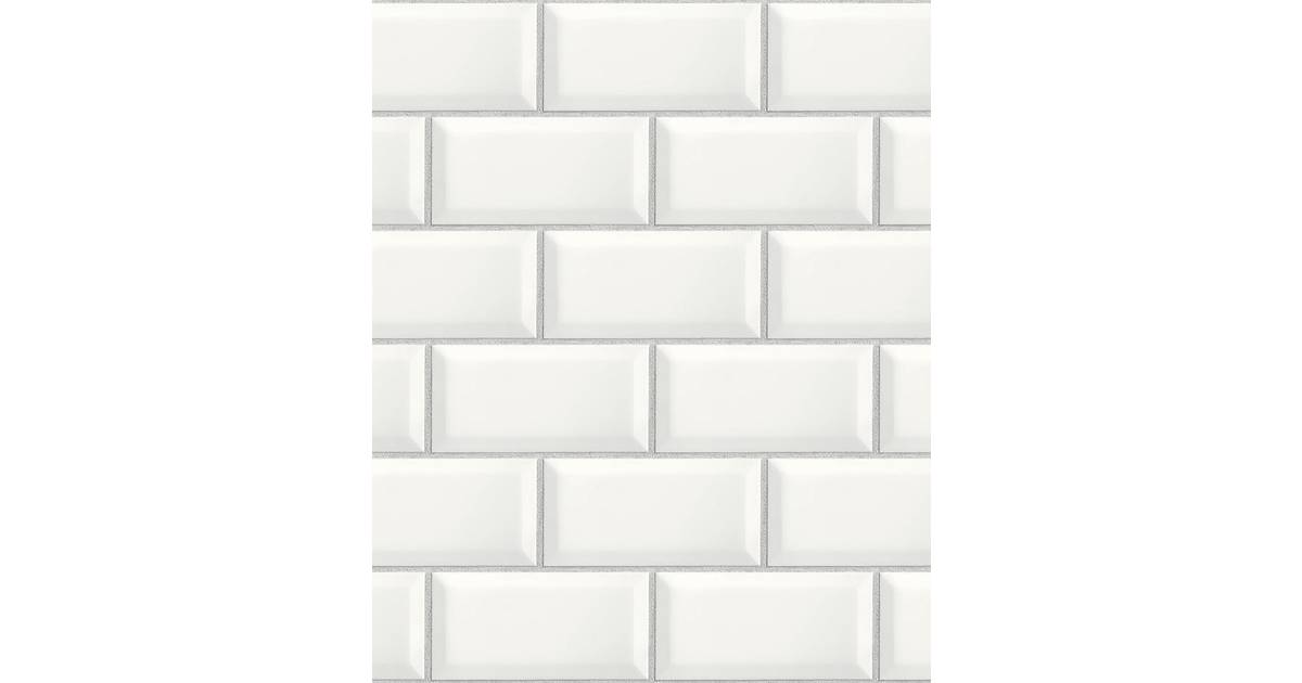 NextWall Large Subway Tile Peel and Stick Wallpaper • Price