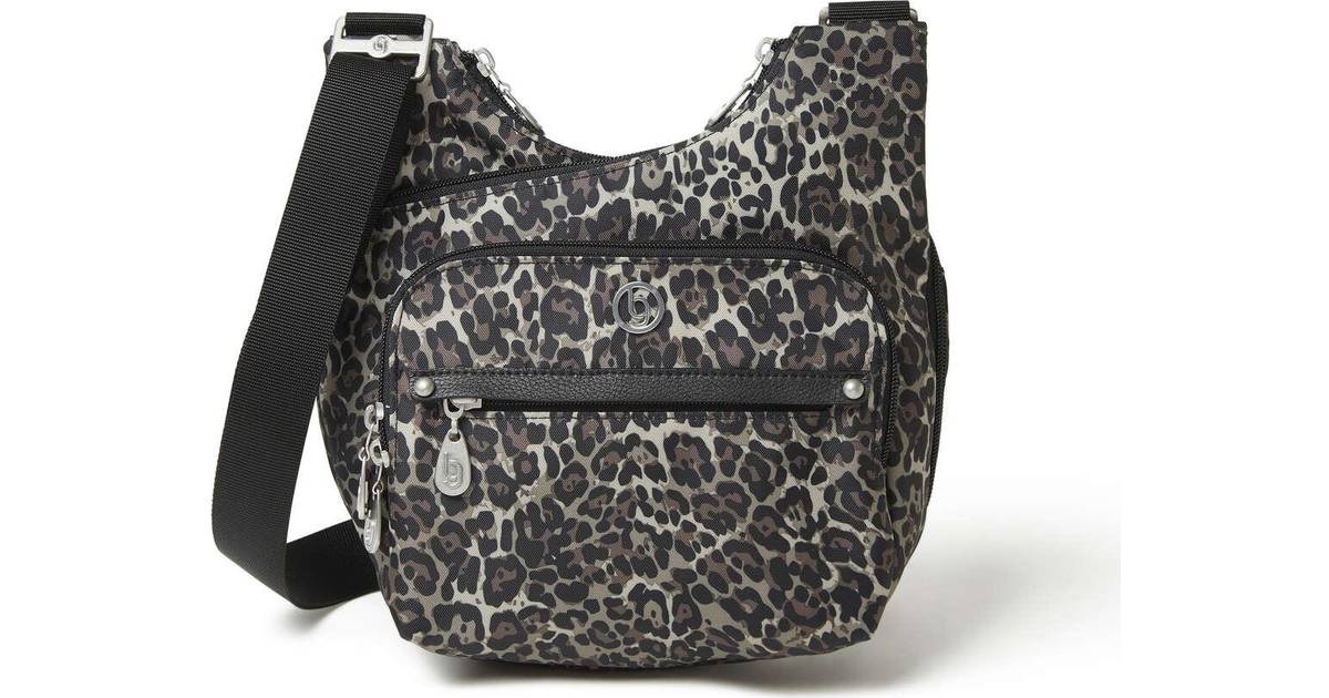 Baggallini Charlotte Crossbody Bag - Tan/Black Cheetah • Price