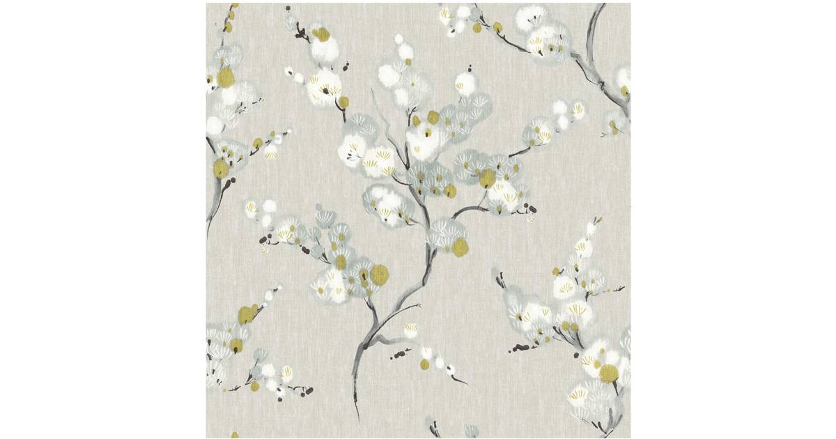 Brewster Bliss Blue Floral Wallpaper • Find prices