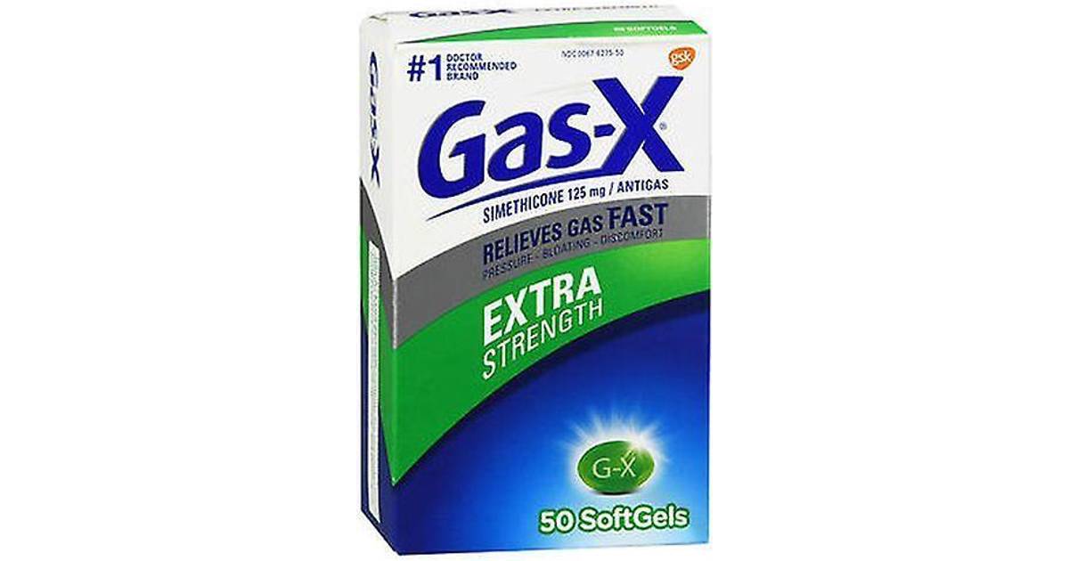 GasX Extra Strength Softgel 50 ct 60 • Find prices