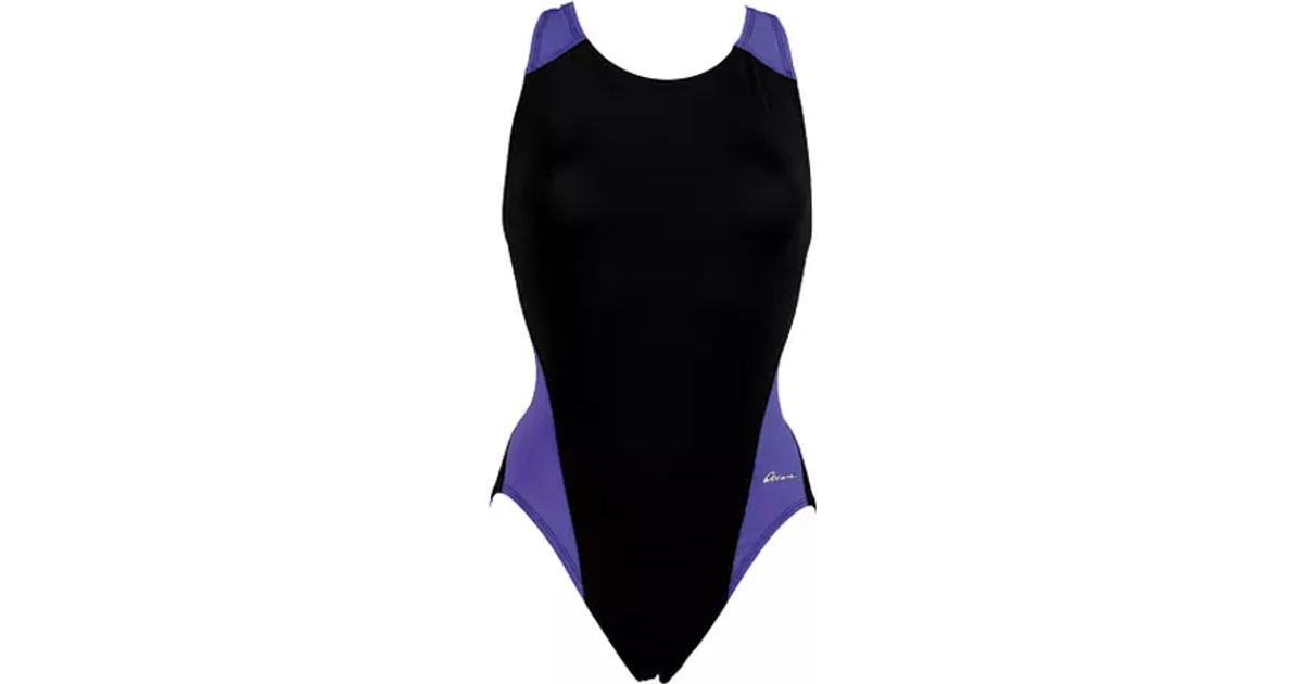 Dolfin Ocean Performance Back Colorblock One Piece Swimsuit Blackpurple • Price