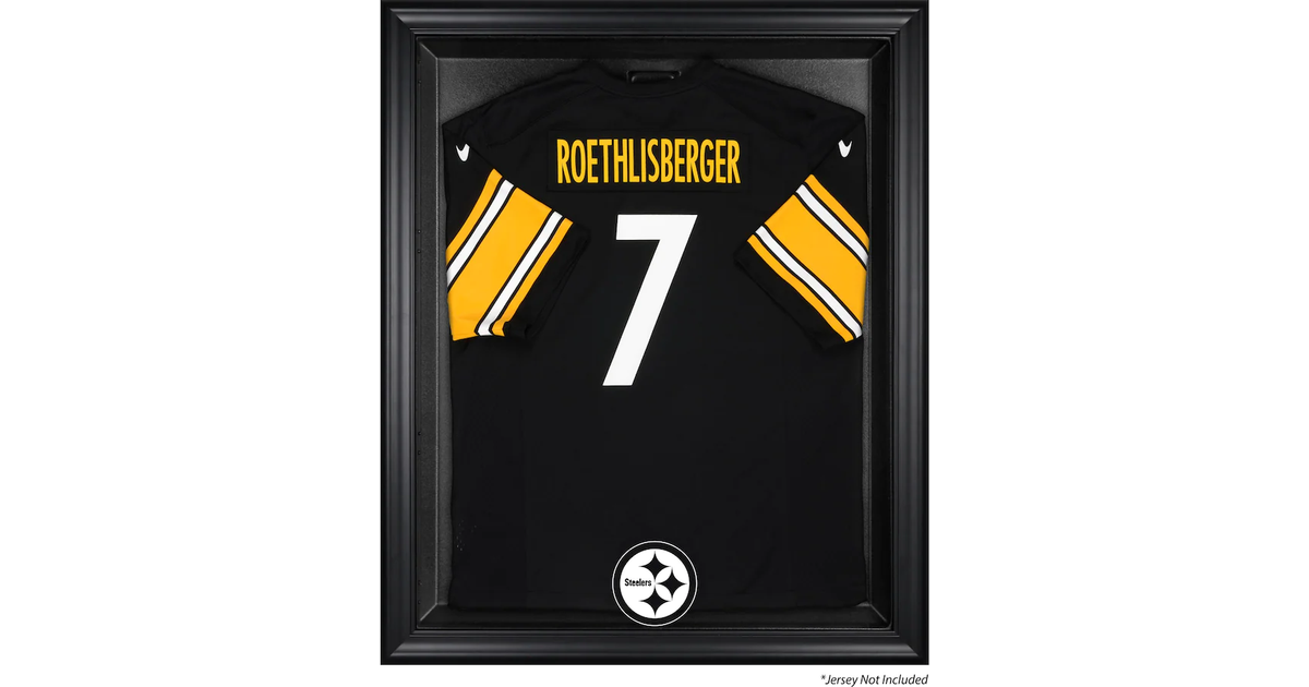 Ben Roethlisberger Steelers 32x36 Custom Framed Jersey Display with Super  Bowl Pin