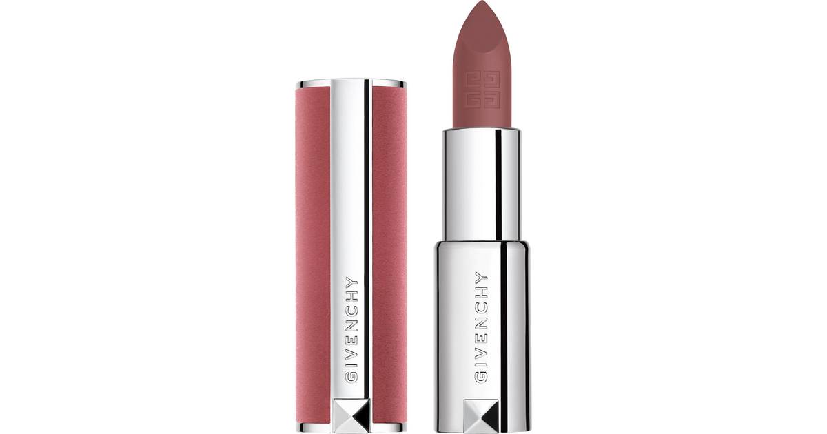 Givenchy Le Rouge Sheer Velvet Matte Lipstick 18 Nude Fume Compare