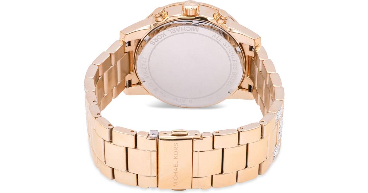 Michael Kors Ritz Pavé Chronograph Yellow Goldtone one-size • Price »