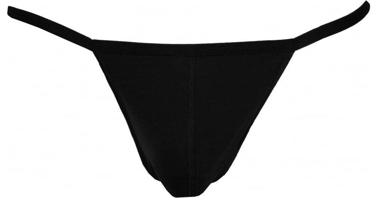 Hom Basic G-String Plumes Thong - Black • See price