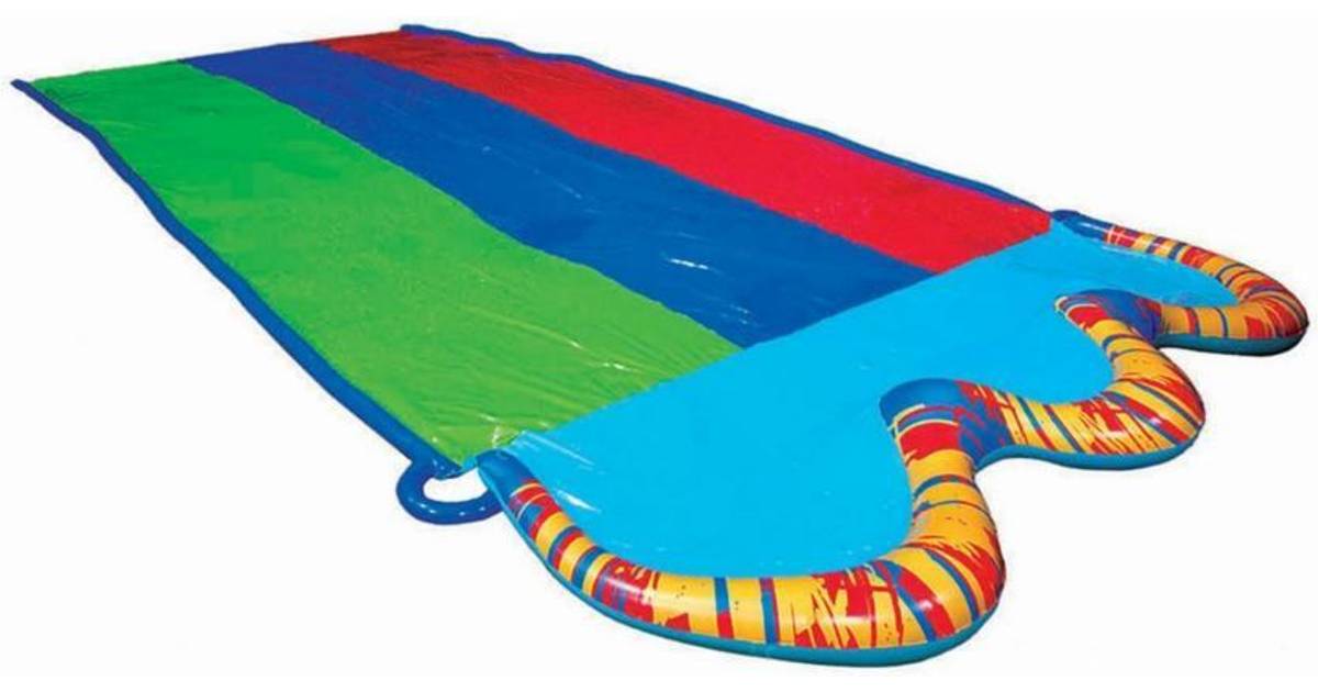 Banzai Triple Racer Water Slide With 3 Bodyboards Compare Prices Klarna Us