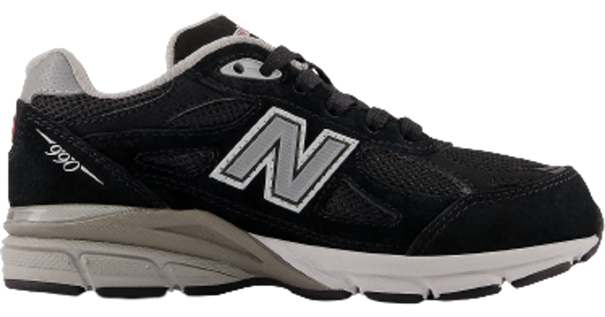 New Balance Little Kid's 990v3 - Black with Grey - Compare Prices ...