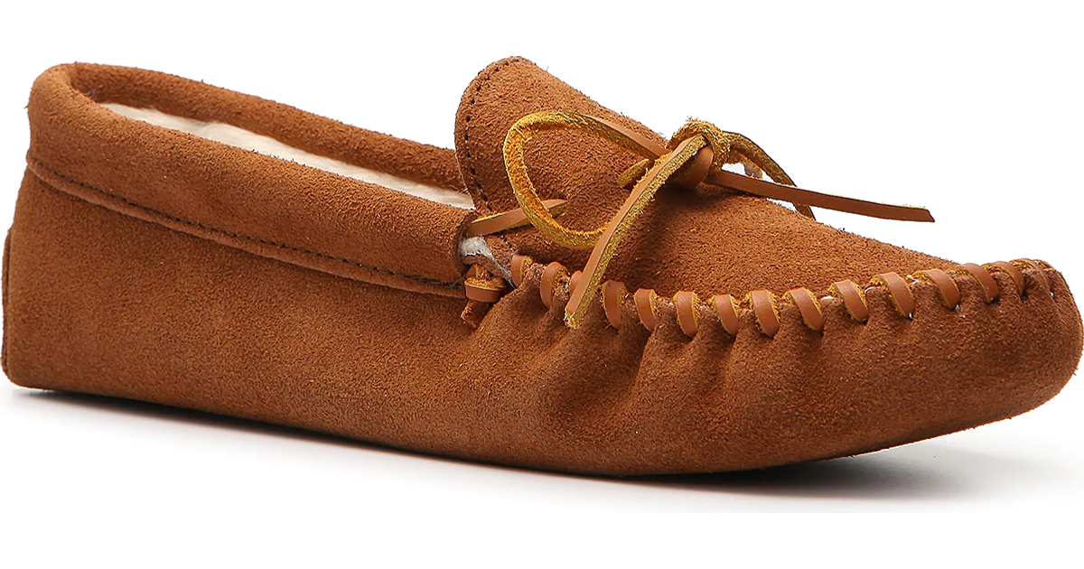 Minnetonka Pile Lined Moccasin Slippers • See price