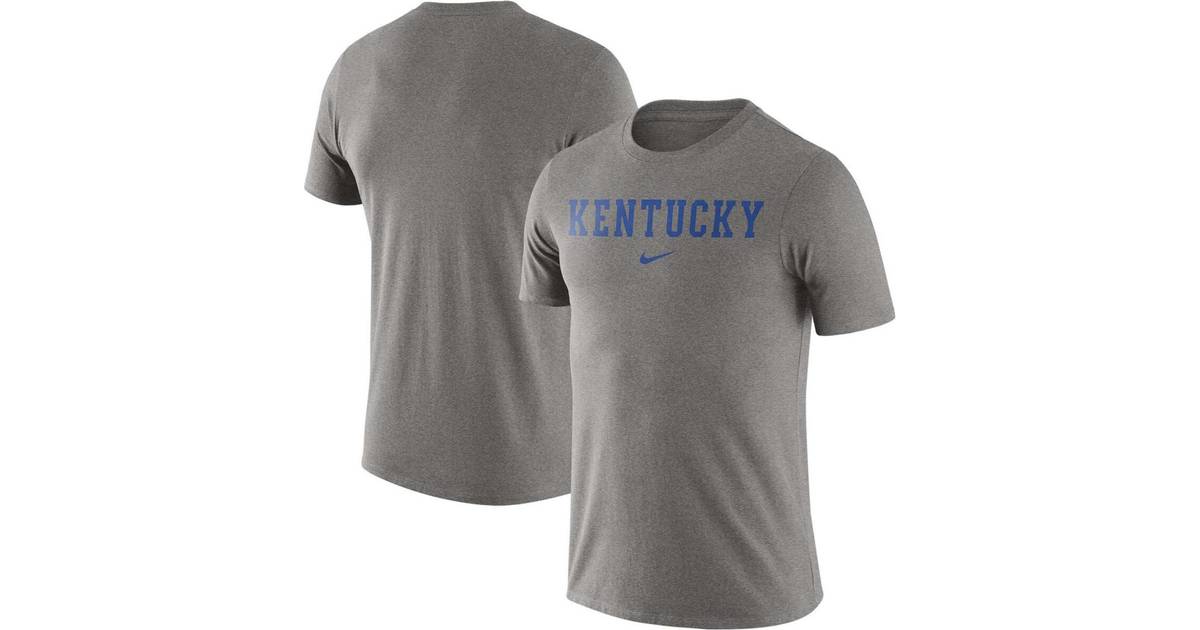 Nike Men's Heather Gray Kentucky Wildcats Essential Wordmark T-shirt ...