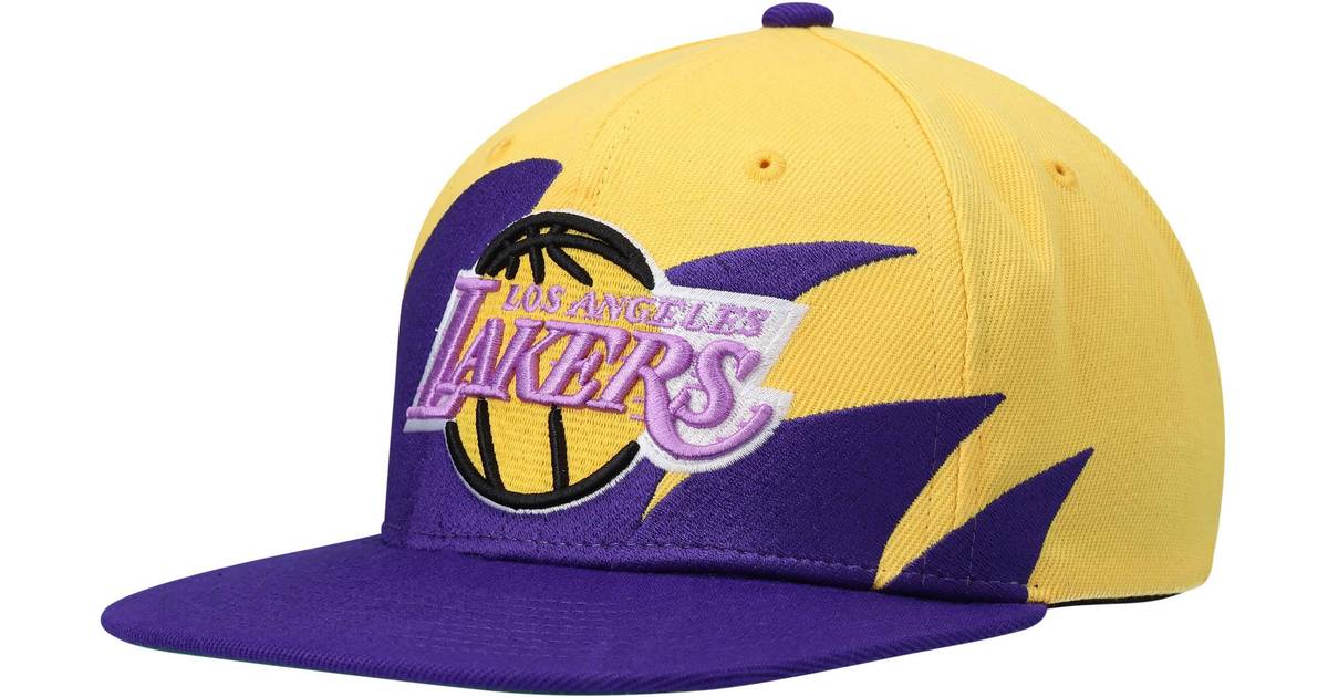 Mitchell & Ness Los Angeles Lakers Hardwood Classics Sharktooth ...