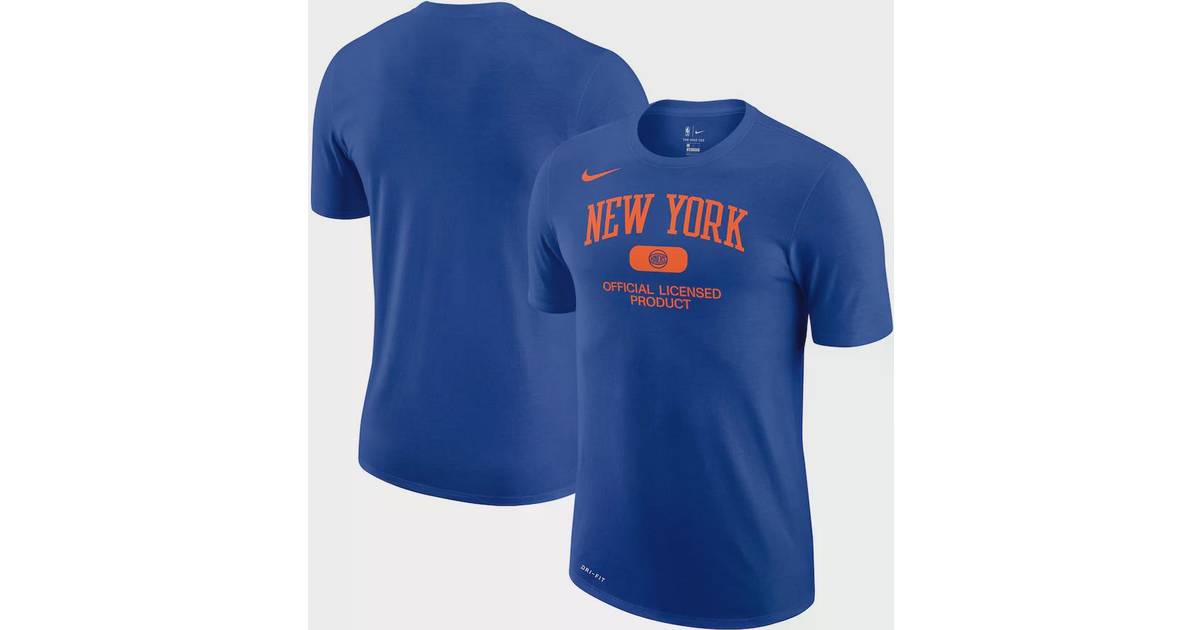 Nike New York Knicks Essential Heritage Performance T-Shirt Sr ...