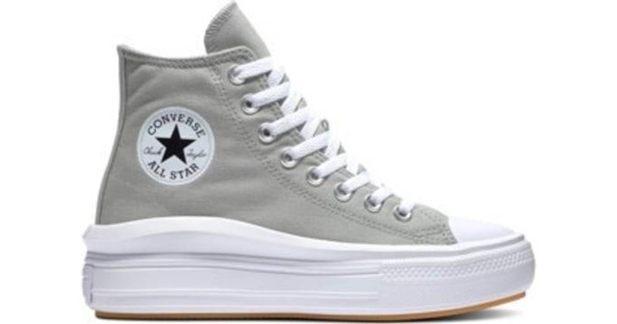 grey platform converse