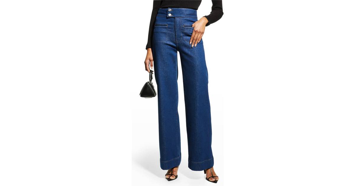 Frame Le Hardy Wide-Leg Tailored Jeans ADELE - Compare Prices - Klarna US