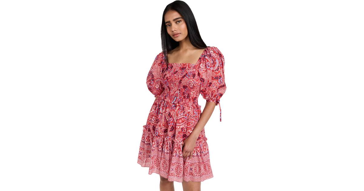 Cara Cara Lenny Dress Paisley Border Spice - Compare Prices - Klarna US