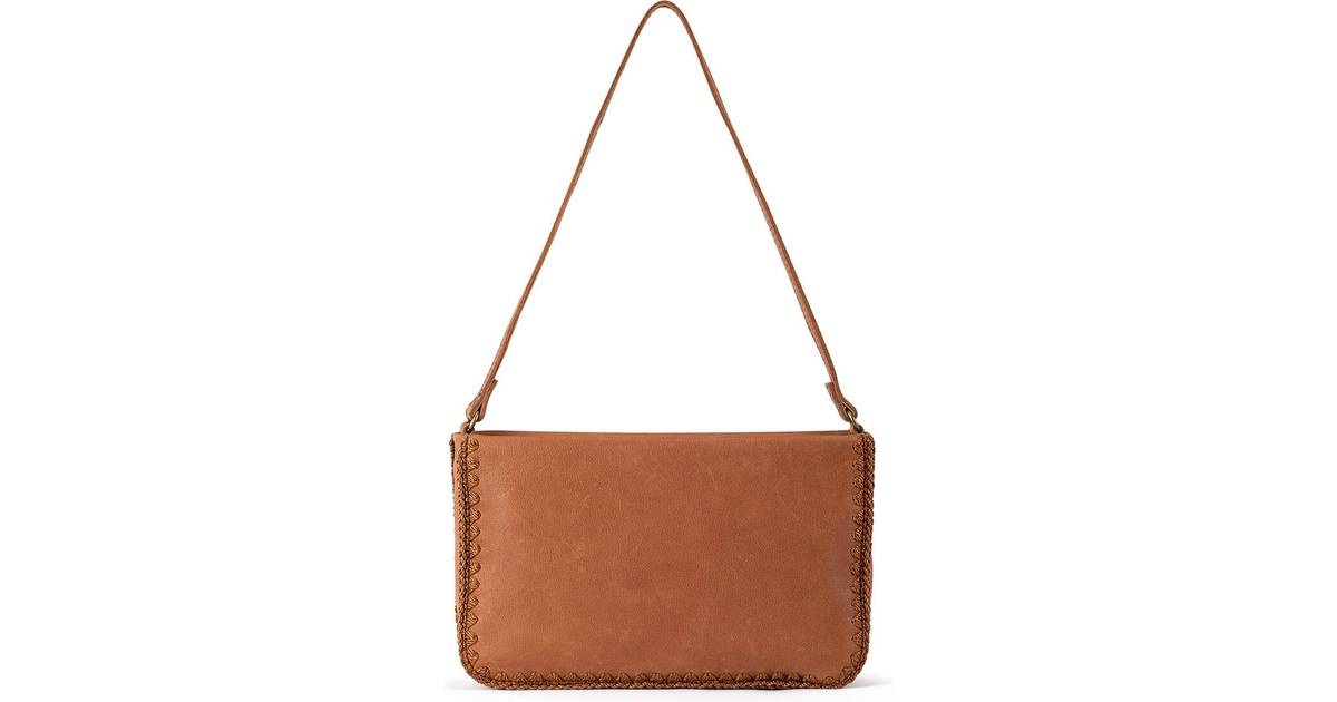 The Sak Flora Mini Shoulder Bag in Tobacco TOBACCO - Compare Prices ...