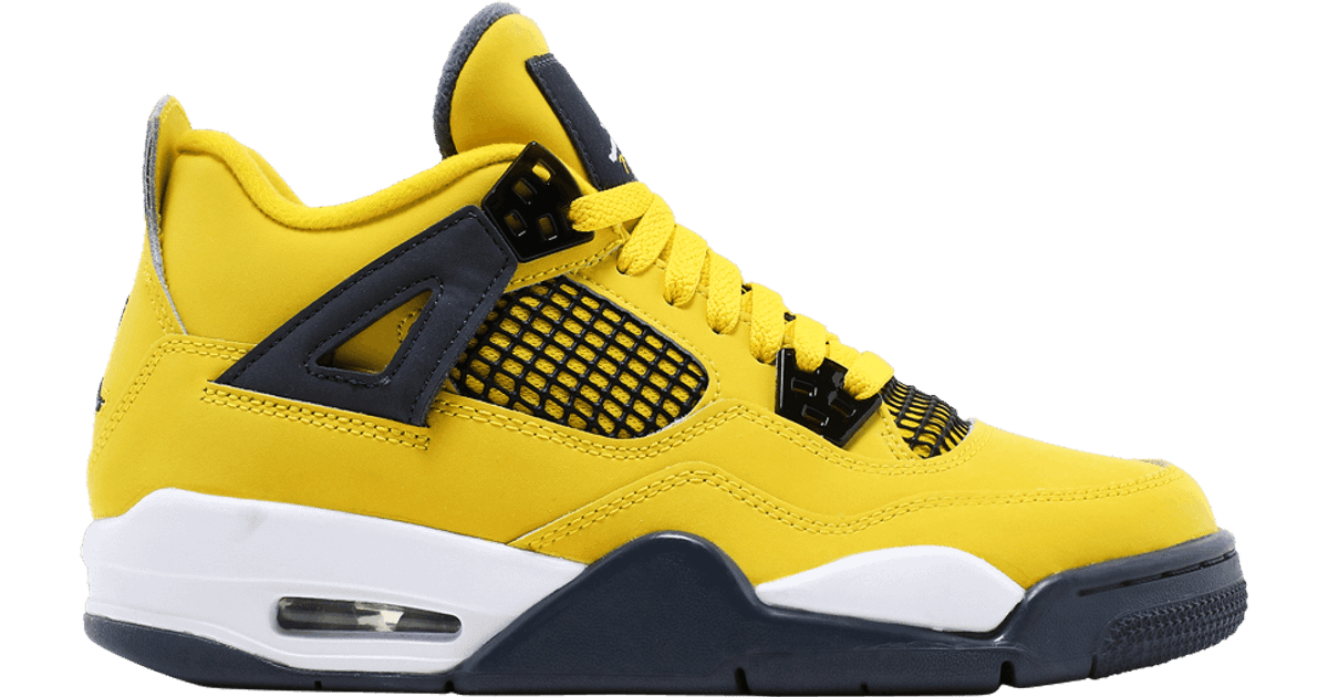 yellow and blue jordans