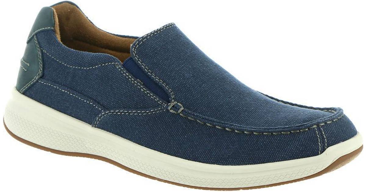 Florsheim Great Lakes Canvas Moc Toe Slip-On (D) - Compare Prices ...
