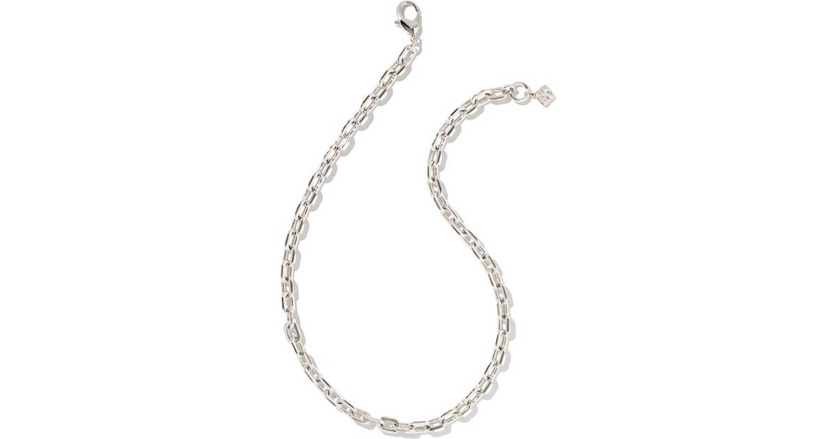 Kendra Scott Korinne Chain Necklace, Rhodium • Price