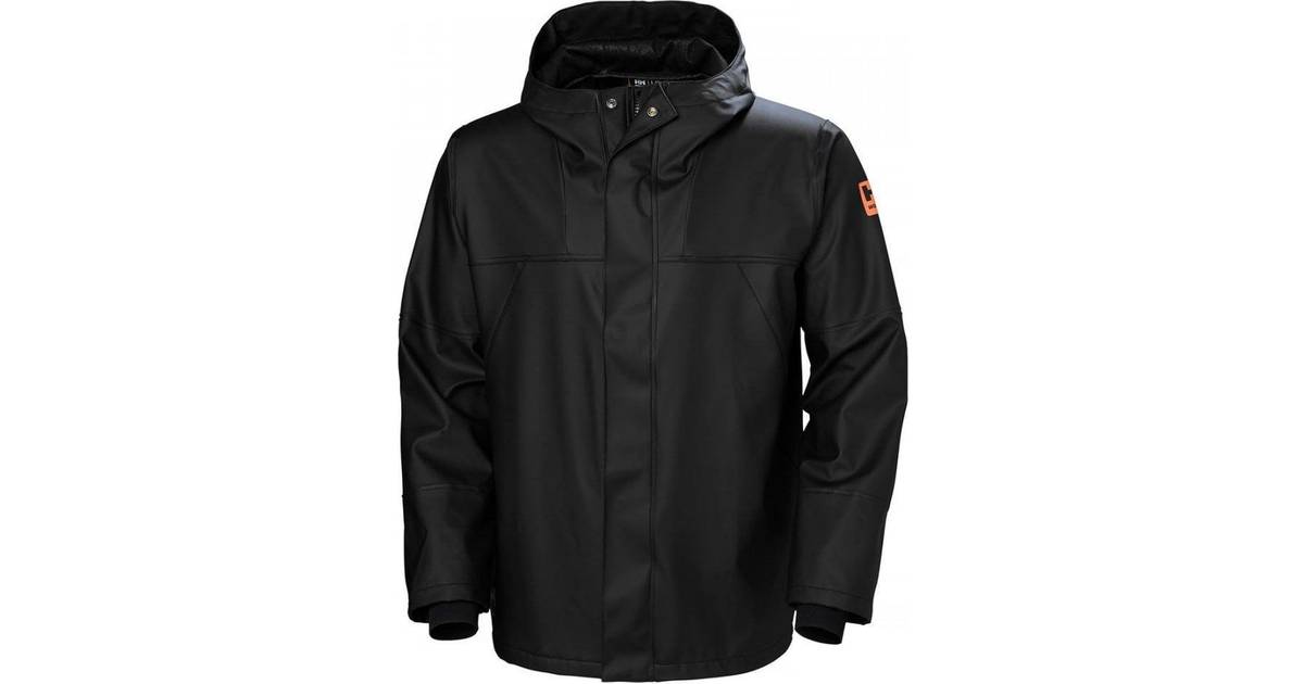 Helly Hansen Workwear Storm Rain Jacket Colour: Black • Price