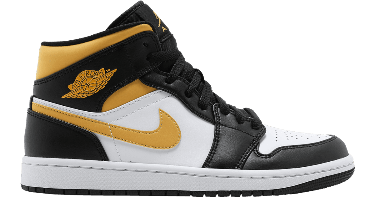 black and gold and white jordan 1