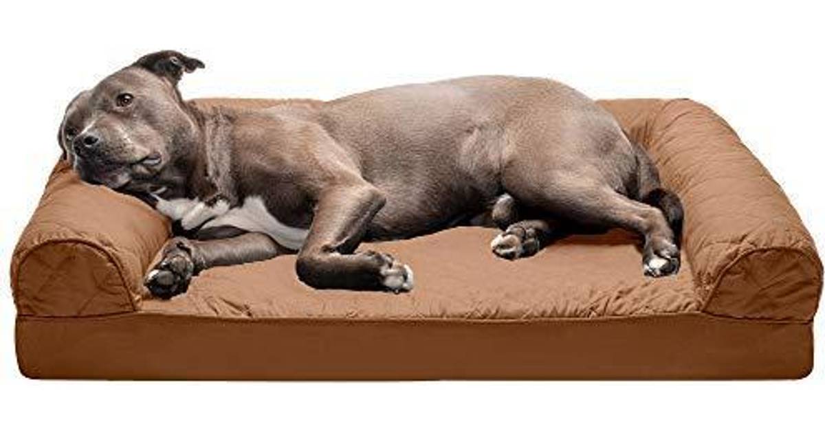 furhaven quilted sofa pet bed jumbo