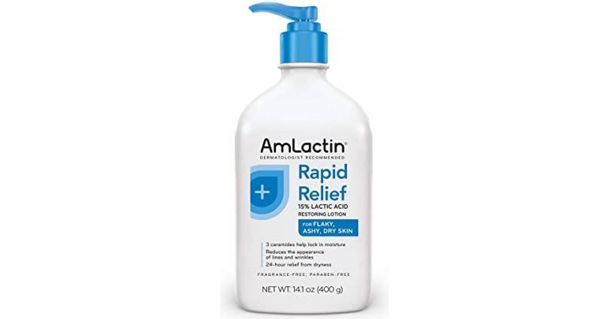 AmLactin Rapid Relief Restoring Body Lotion With Ceramides 14.1 oz