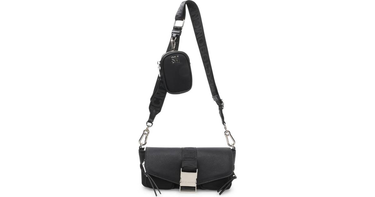 Steve Madden Small Quilted Puff Shoulder Bag Black • Price