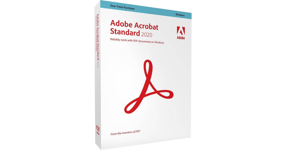adobe acrobat standard 2020 - windows download