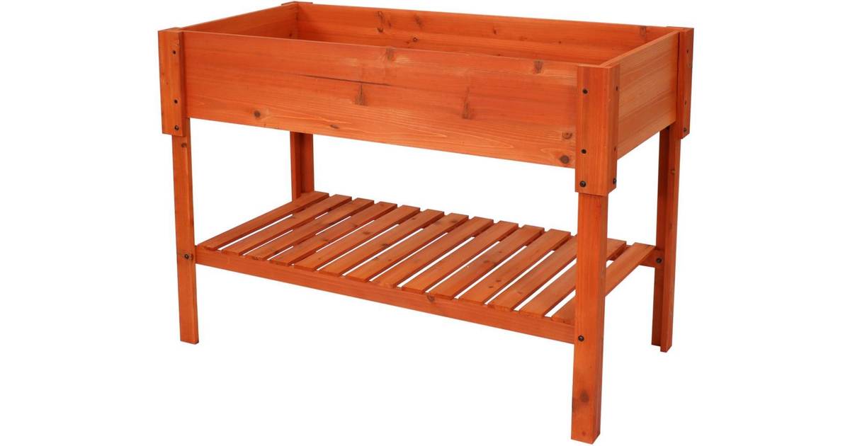 Dsl 917 Raised Wood Garden Bed Planter Box Shelf • Price