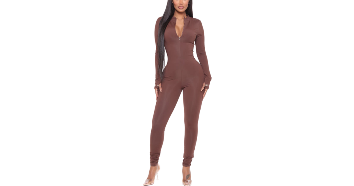 Fashion Nova The Best Vibe Jumpsuit • Find at Klarna