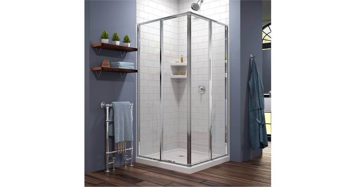 Dreamline Cornerview Framed Corner Sliding Shower X • Price