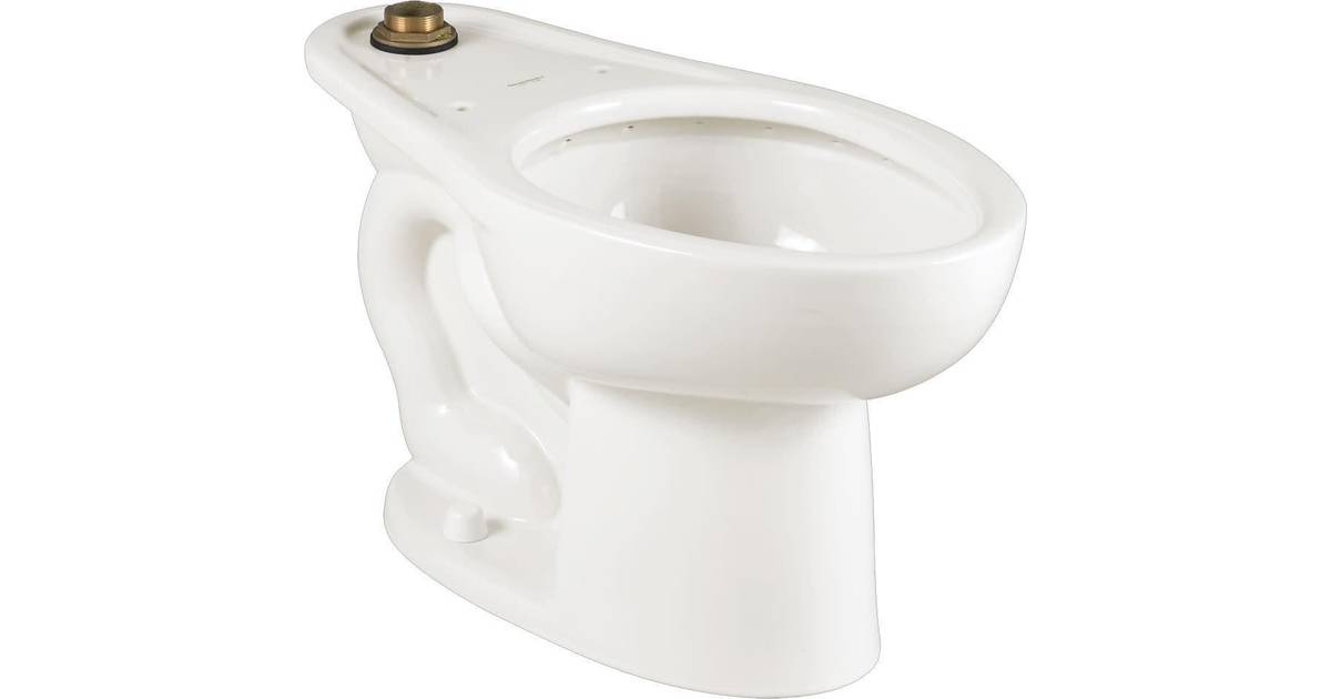 American Standard Toilet Bowl, 1.1/1.6 gpf, Flush Valve, Floor Mount