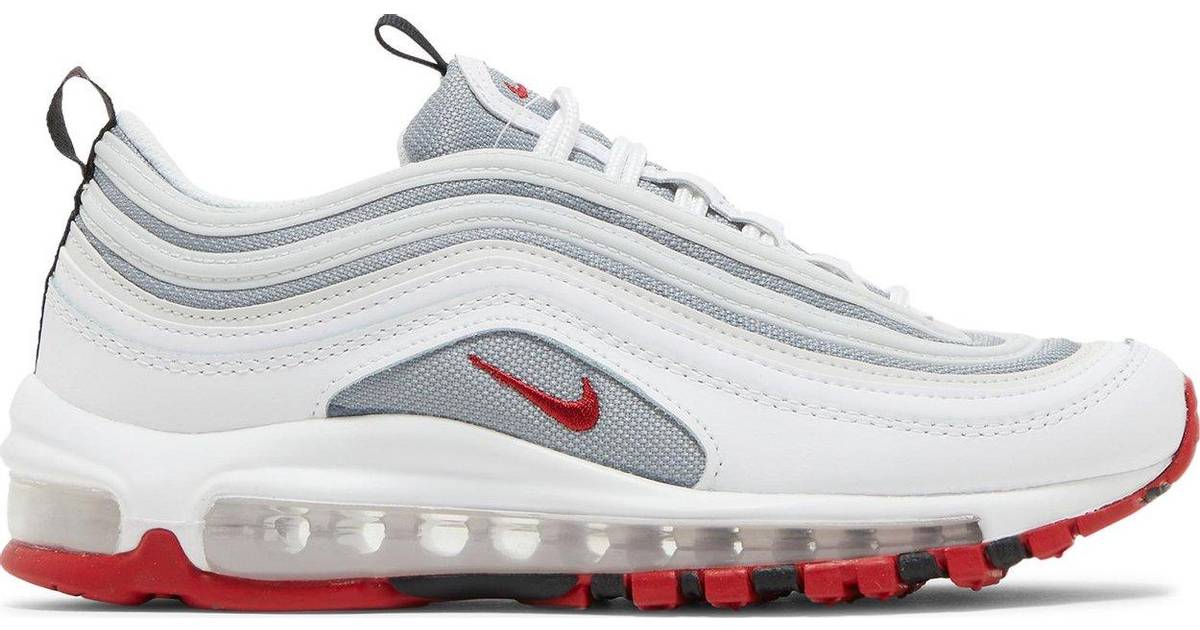red white and gray air max 97
