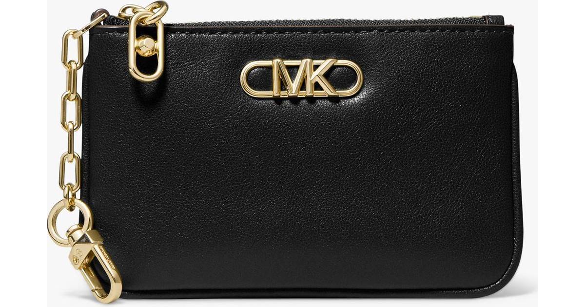 Michael Kors Parker Leather Zip Card Case • Prices