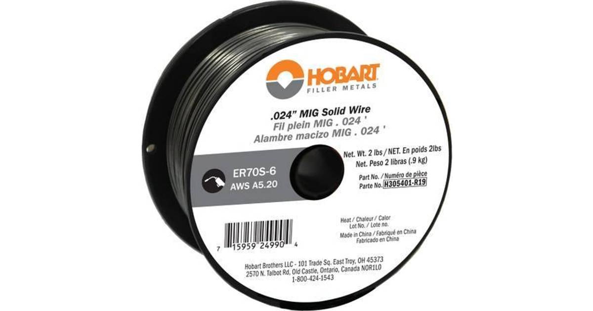 Hobart Welding Products MIG Welding Wire; ; Wire Diameter 0.024 Inch