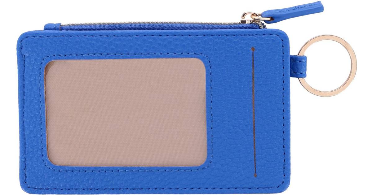 Buxton Women s Pebble Vegan Leather Everywhere Lanyard Lagoon Blue ...