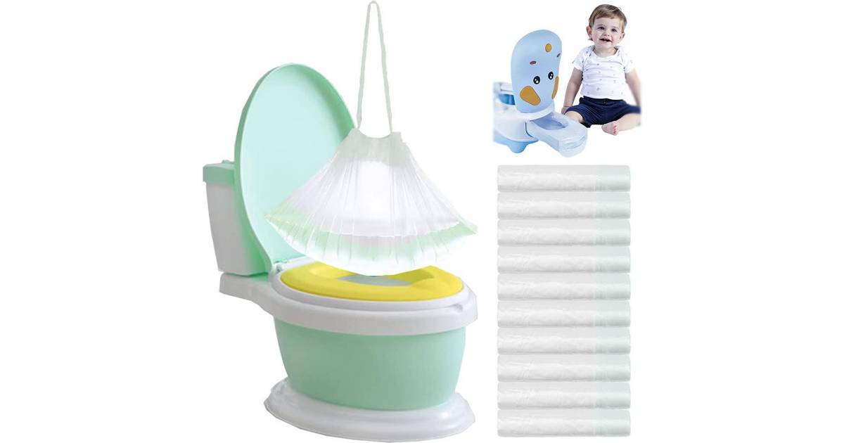 100 Pack Potty Chair Liners Disposable,Drawstring Training Toilet Seat