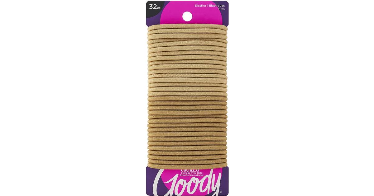 Goody Ouchless Hair Elastics, Blonde - wide 1