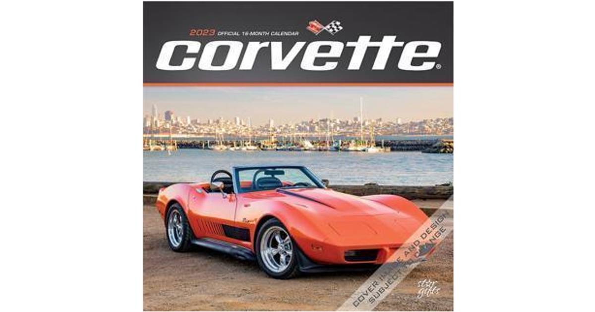 2023 BrownTrout Corvette Monthly Wall Calendar • Price