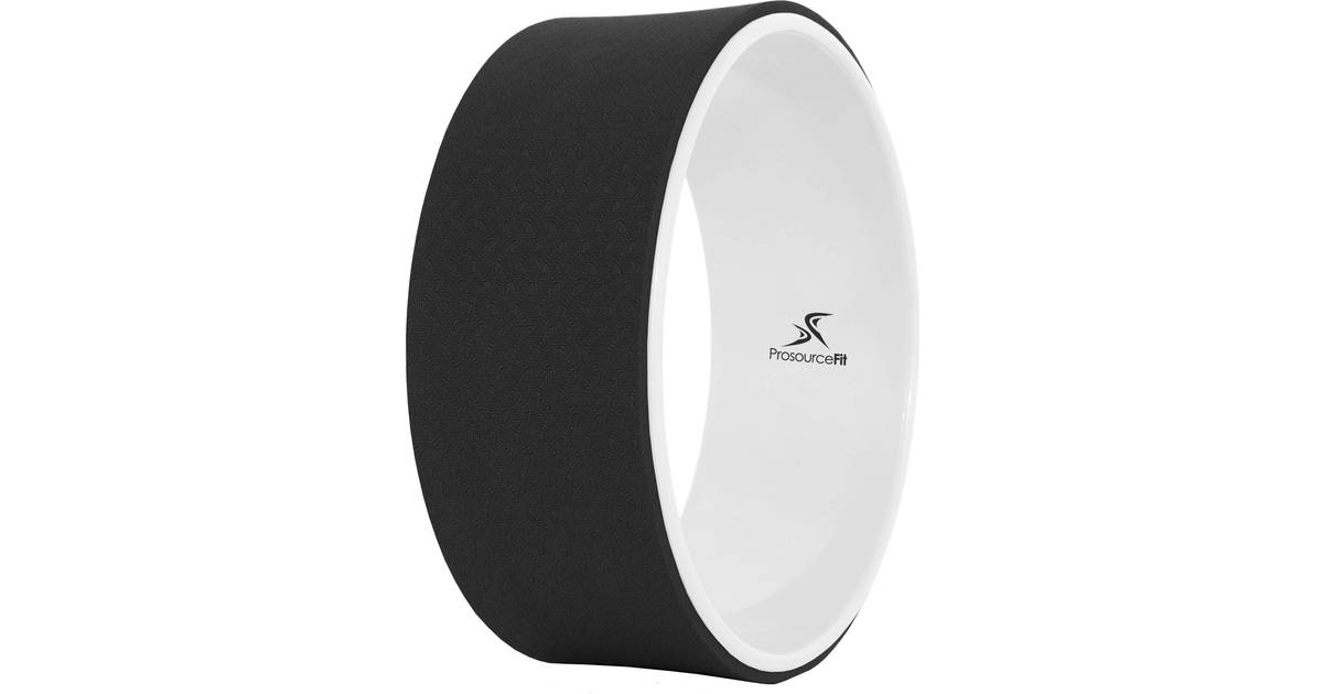 ProsourceFit Yoga Wheel Black/White • Find at Klarna
