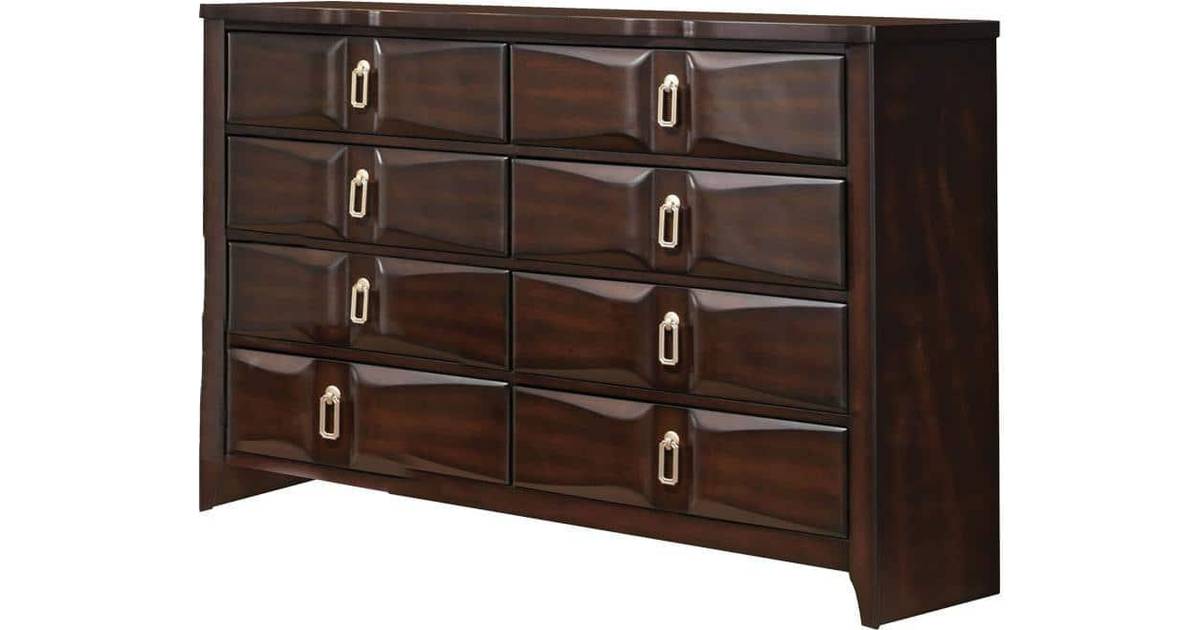 acme furniture lancaster espresso bedroom chester drawer